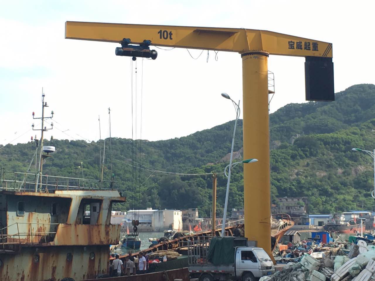 超大規格柱式旋臂起重機（電動）.jpg